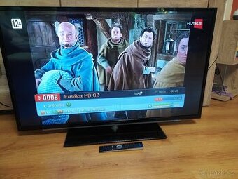 TELEVIZE GRUNDIG A ORIGINÁL OVLADAČ - úhlopříčka 121cm