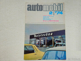 Časopis Automobil 1974