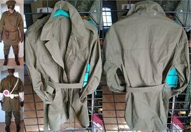 Velký vojenský kabát kongo vz.85 uniforma ČSLA VB SNB 62