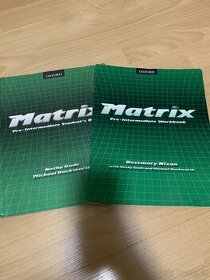 Učebnice AJ Matrix Pre-Intermediate