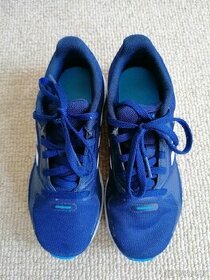Tmavě modré sportovní boty Adidas na tkaničky, v 35