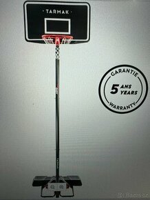 Basketbalový koš B100 Easy nastavitelný od 2,20 m do 3,05 m