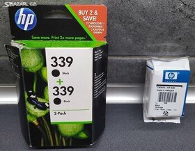 HP 339 originální inkoustová kazeta černá - 3 kusy