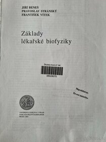 Zaklady lekarske biofyzyky Benes,Stransky,Vitek 2005 - 1