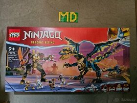 LEGO Ninjago 71796 Živelný drak proti robotovi císařovny
