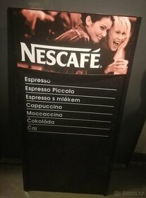 Reklamní cedule Nescafe