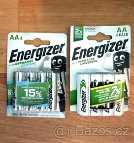 Dobíjecí baterie Energizer 8 ks - nové