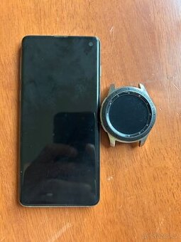 Samsung Galaxy S 10 a hodinky Samsung Gear