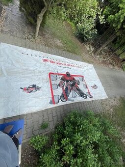Velká hokejová střelecká plachta (použitá)