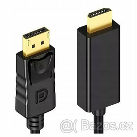 Redukce kabel DisplayPort na HDMI 1,8 m 4K