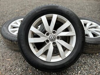 Alu orig letní sada VW Aragon 5x112 6,5J ET41 215/60 R16 2