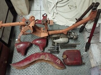 Jawa 555 pařez