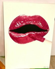 Obraz na plátně tisk - KISS and Swallow
