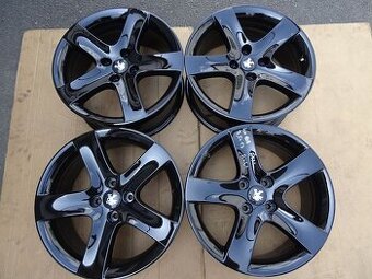 Alu disky černé origo Peugeot, 17", 4x108, ET 32, šíře 7,5J