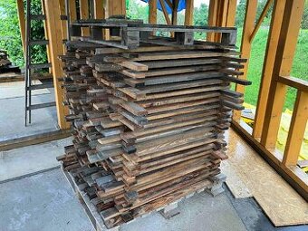 Modřínové latě 90-110cm 62x22 mm