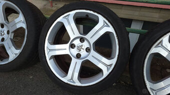 80% orig. letní ALU kola 18" 4x108 Peugeot 308, 307