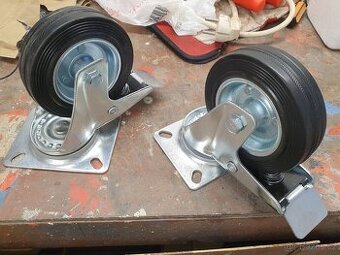 WIKO otočné transportní kolečko s brzdou o průměru 100 mm