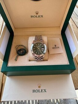 Rolex Datejust 41mm mint green