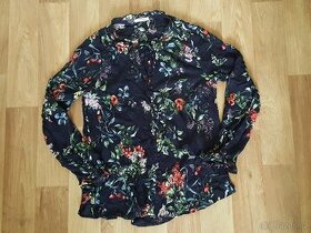 Květovaná halenka s volánky, orsay, vel. 34/XS