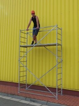 Pracovní věž / lešení Eurosolo-S3 (pojízdné) - NOVÉ - 1