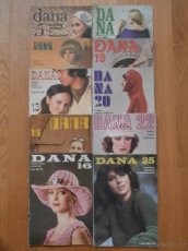 10 x módní časopis DANA - katalog pletení a háčkování.