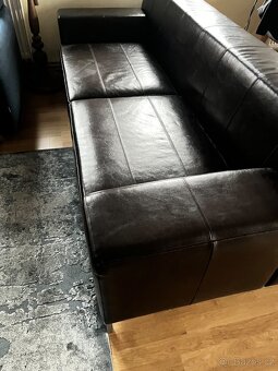 Kožená sedací souprava