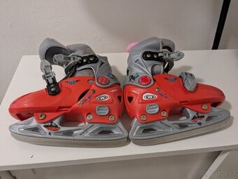 Detske rostouci brusle 2v1 (ledove/inline) vel. 29-32