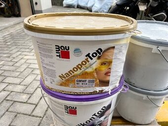 Baumit NanoporTop 1,5 prémiová samočistící omítka žlutá