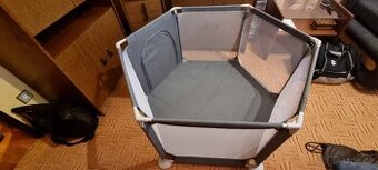 Kuniboo Ohrádka pro děti 66 x 116 x 134 cm, šedá