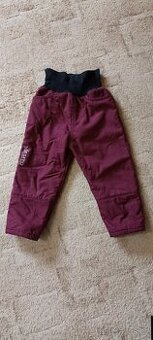 Softshellové kalhoty ESITO s beránkem vel. 98