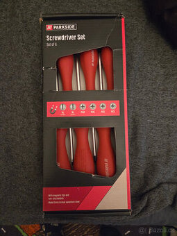 PARKSIDE 6dílná sada magnetických šroubováků