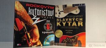 Kniha RODOKMENY SLAVNÝCH KYTAR Terry Burrows + 2. kniha