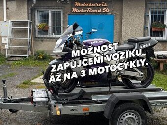 PŮJČENÍ (pronájem) VOZÍKU NA MOTORKY / ČTYŘKOLKU