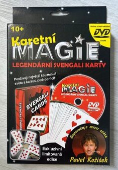 Prodám box - kniha + karty + DVD: