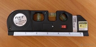 Multi Funkční Vodováha Laser Pro 3 & Metr