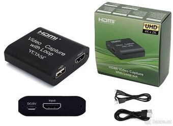 Nahrávání přímo z HDMI, 4K Video Capture Card HDMI USB Video