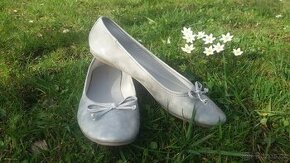 Šedé baleríny 40/41