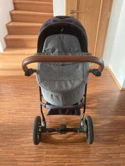 Hluboký kočárek + sporťák RIKO