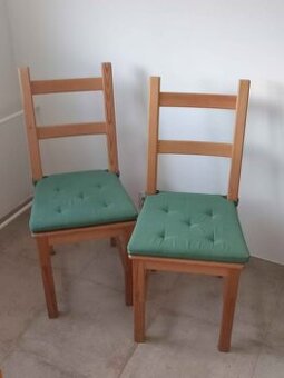 dvě židle Ikea Ivar