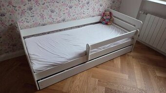 Ourbaby dětská postel Tomi 180x80 s úložným prostorem