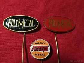 Metalové odznaky -  Polymetal, Accept - 1