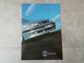 REZERVACE - Saab CZ ceník 2001 9-3, 9-5, Cabrio, Combi