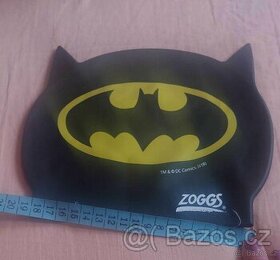 3D silikonová plavecká čepice Batman