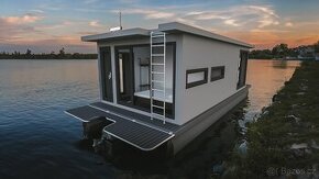 ECO hausbóty 10m, 12m/houseboats, nové