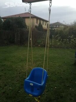 Dětská zahradní houpačka LITTLE TIKES, modrá,