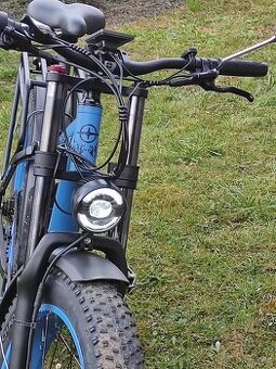 Prodán celoodpružené elektrokolo 2 kW.