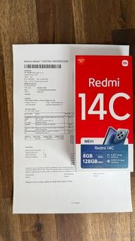 Mobilní telefon Xiaomi Redmi 14C 4 GB / 128  GB - modrý