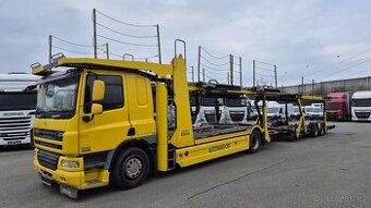 Prodám DAF FA CF 75.360 EURO 5 přepravník aut - prodejné jen