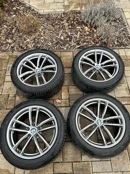 BMW ORIGINÁL ALU KOLA S PNEU R18 DVOUROZMĚR