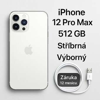 iPhone 12 Pro Max 512 GB – výjimečný kus s novou baterkou